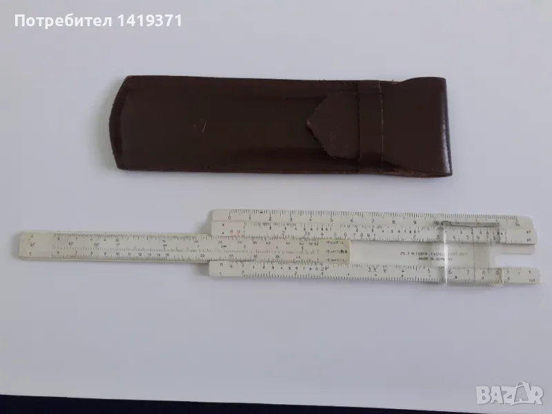 Измервателна линия от Франкфурт Германия - Cassella Farbwerke Mainkur, снимка 1