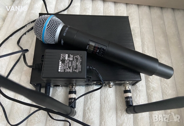 Shure QLXD24/B58 Digital Wireless Handheld Microphone System Made In Mexico, снимка 9 - Други - 52828208