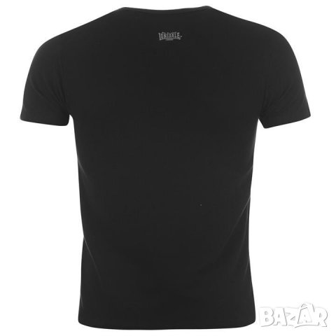Оригинална тениска Lonsdale Black размер L, снимка 3 - Тениски - 39071302