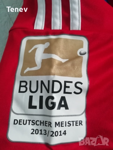 Bayern Munich Lewandowski Adidas оригинална тениска фланелка Байерн Мюнхен Левандовски екип , снимка 6 - Тениски - 52928722