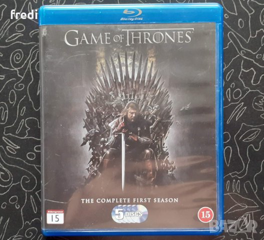 Game of Thrones - Season 1 (2011) Игра на тронове – сезон 1 Box Set ( 5 blu-ray disk) без бг субтитр, снимка 1 - Blu-Ray филми - 33115752