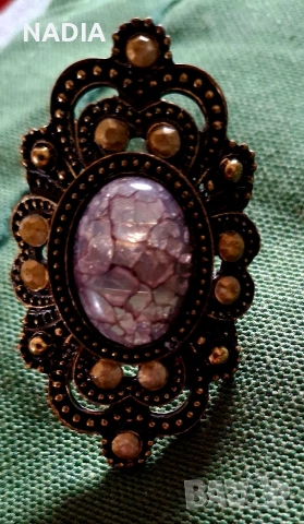 Винтидж пръстен, снимка 3 - Пръстени - 53392360