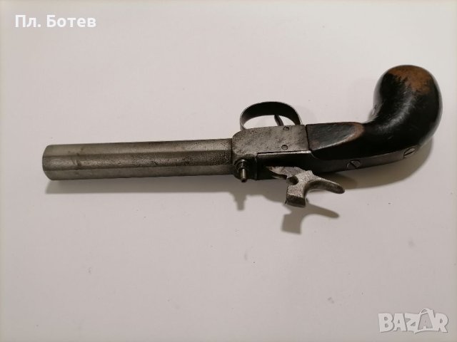 Голям капсулен пистолет , снимка 5 - Антикварни и старинни предмети - 40633031
