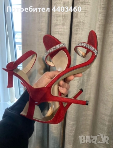 Обувки на тънък ток/ велурени токчета / high heels, снимка 2 - Дамски обувки на ток - 51555062