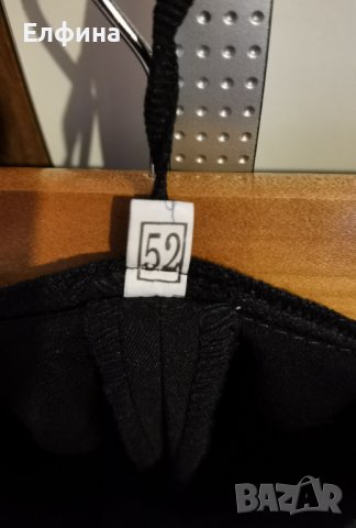 Дамски панталон с прав крачол и ръб 52 номер, снимка 5 - Панталони - 37881687