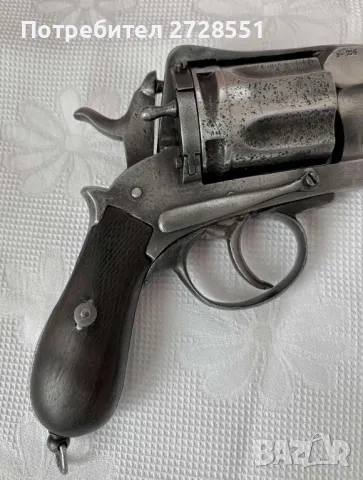 Австрийски револвер Гасер 1873 г. рядък модел, колекционерско оръжие, стар пищов, снимка 6 - Оборудване и аксесоари за оръжия - 49328683