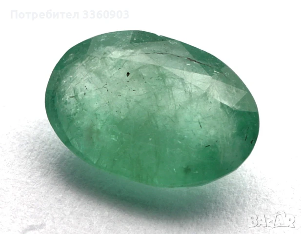 Зелен Сертифициран Естествен Изумруд (Смарагд) - 0,80 карата , снимка 3 - Други - 50821741