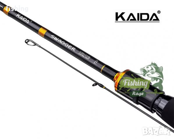 KAIDA Ултралайт спининг ВЪДИЦА SWAGGER 2.0м. 2.20м 2.40м , снимка 7 - Въдици - 24473498