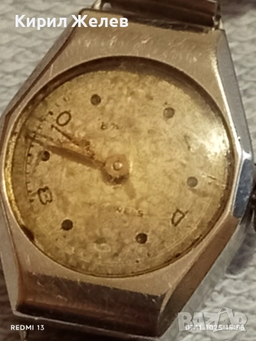 Стар механичен часовник дамски за КОЛЕКЦИОНЕРИ 51492, снимка 2 - Антикварни и старинни предмети - 52333582