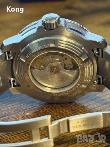 мъжки син часовник Tissot Seastar 2000 Professional Automatic Watch Автоматичен , снимка 4 - Мъжки - 53095857