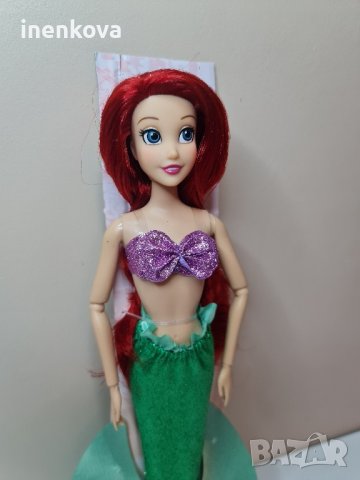 Оригинална кукла Ариел "Малката русалка"Дисни Нова, без кутия., снимка 5 - Кукли - 43718527