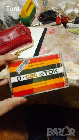 Чисто нова касета касетка TDK D C60 чисто нова 
