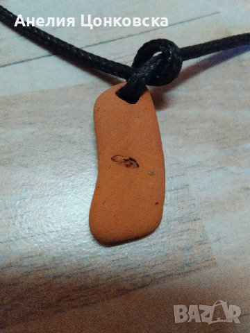 Колие с морски камък, снимка 1