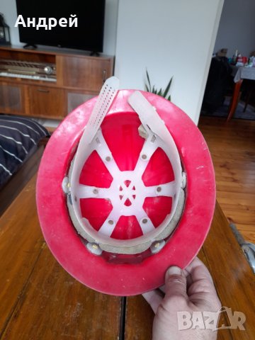 Стара строителна каска, снимка 4 - Други ценни предмети - 39531735