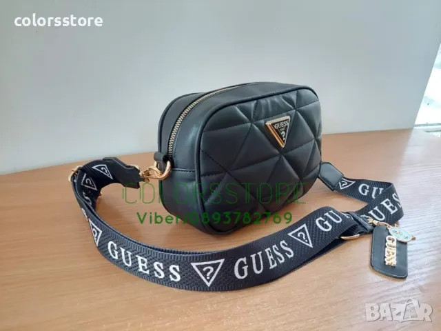 Черна чанта Guess-SG86te, снимка 2 - Чанти - 47759198