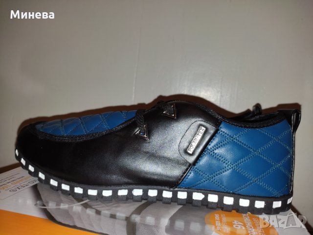 Мъжки обувки A&B, снимка 5 - Спортно елегантни обувки - 34929477