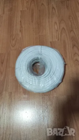 Комуникационен кабел, 6x0.25mm2, мед, бял, екраниран, Liycy