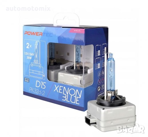 КРУШКИ КСЕНОН D1S, M-TECН 6500K 2БР