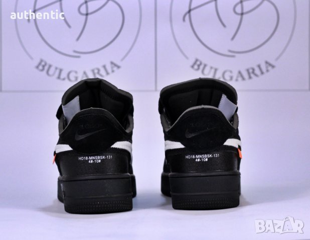 Nike Air Force 1 x Off-White Low Мъжки Дамски Маратонки, снимка 9 - Кецове - 34961380