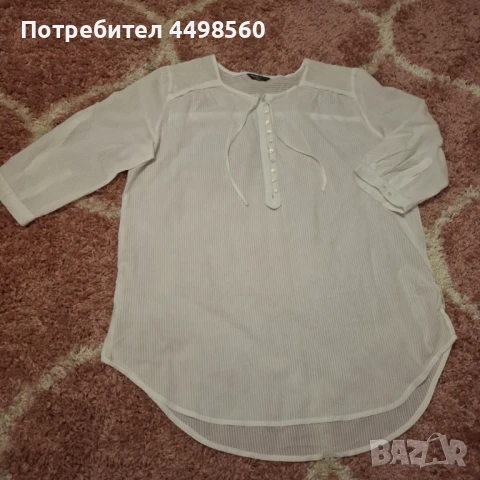 Дамска Бяла Риза, снимка 4 - Ризи - 51379507