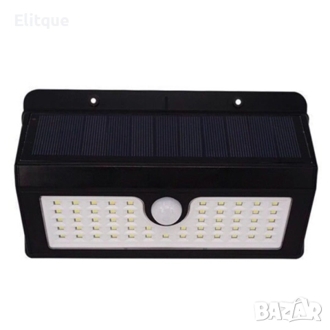 Соларна LED лампа с 55 диода, силна светлина, снимка 2 - Други - 52832313