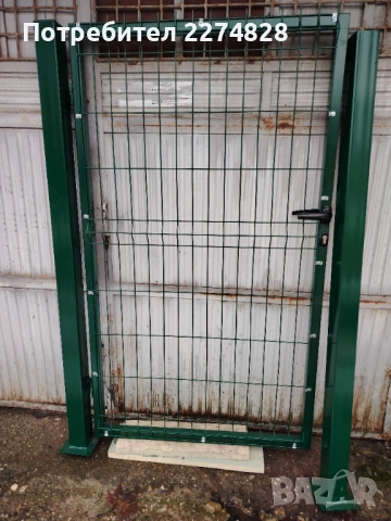 Дворна врата готова за монтаж 