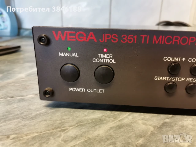 Wega JPS 351 TI (OEM Sony PT-27) Timer, снимка 2 - Декове - 50527152