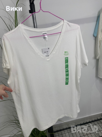 Дамска тениска в размер L-XL, снимка 2 - Тениски - 44867203