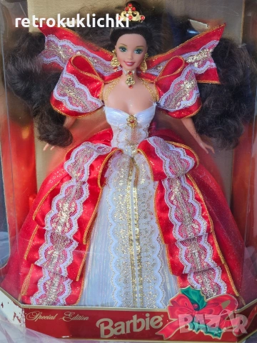 Кукла Барби 1997 Happy Holidays Barbie, снимка 2 - Кукли - 53523230