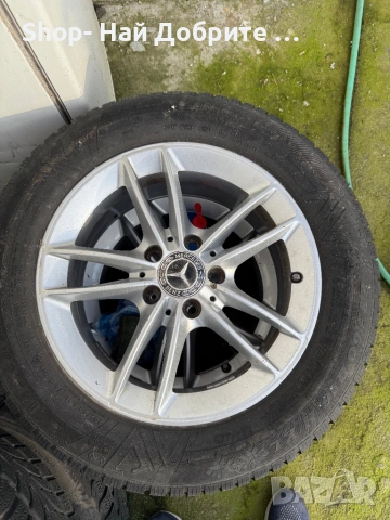 Джанти с гуми за Мерцедес 16 ки , снимка 7 - Гуми и джанти - 53596513