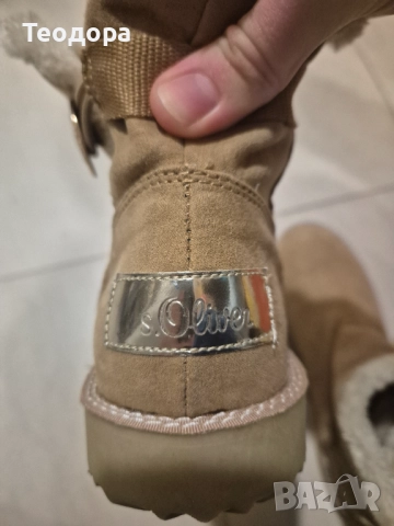 Ботуши s. Oliver - пух, снимка 3 - Дамски ботуши - 52920456