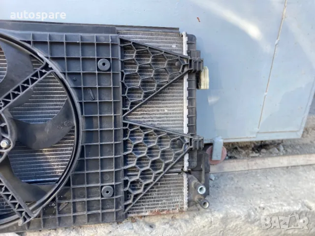 Воден радиатор,охладител, перка с дифузьор Vw Polo 09-17г. 1.2,1.4TSI. Audi. Skoda. Seat. 60145805H., снимка 3 - Части - 49572387
