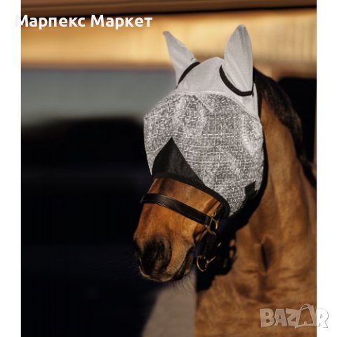 Маска против мухи с UV защита, снимка 2 - Коне - 42937292