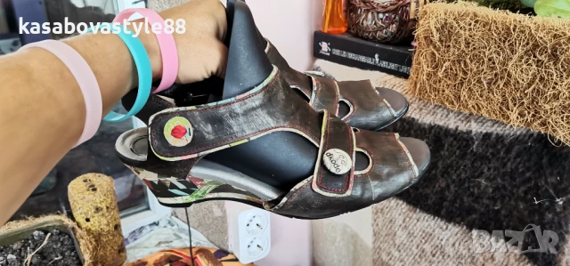 Сандали Dkode 41 н. Естествена кожа, снимка 3 - Сандали - 51125086