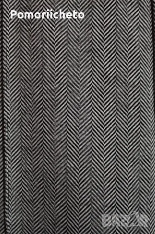 Плътен клин тип панталон в черно и бяло, снимка 3 - Клинове - 47412479