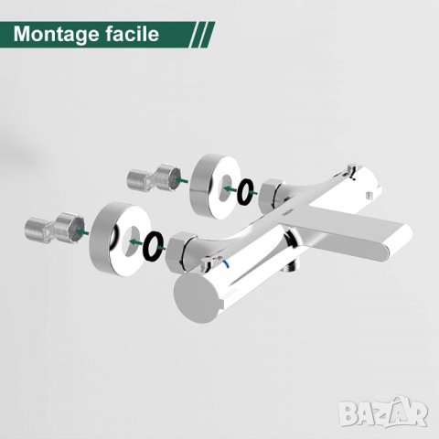 Смесител за душ и вана  ZM300031, снимка 2 - Други стоки за дома - 39826656