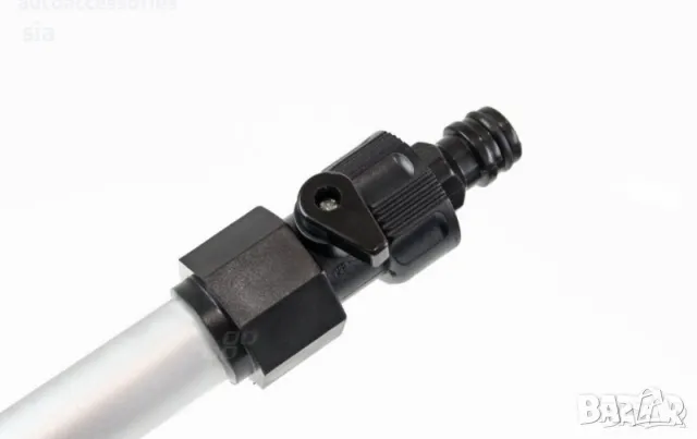 Четка за измиване на автомобил Amio, с телескопична дръжка 98-168см, снимка 3 - Аксесоари и консумативи - 49644443