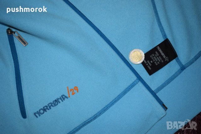 Norrona W /29 WARM1 ZIP HOODIE, Blue Moon, снимка 10 - Спортни екипи - 28044088