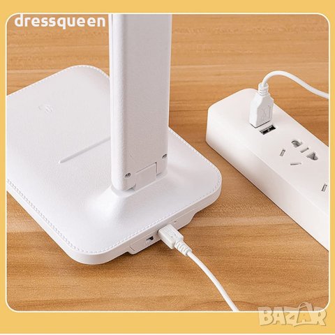 BL 1269 Настолна ЛЕД лампа светеща в три различни цвята, снимка 11 - Лед осветление - 44013776