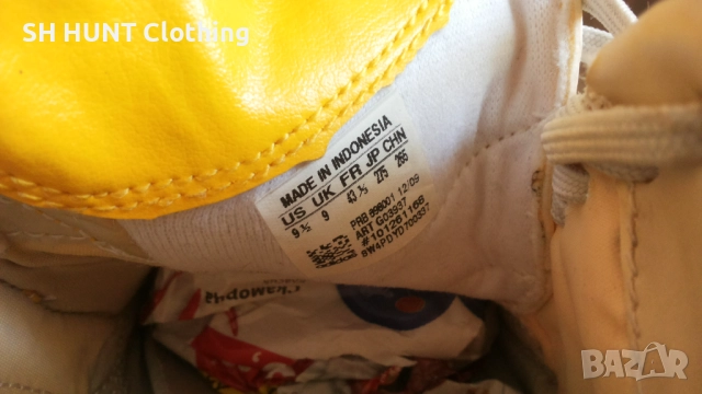 Adidas PREDATOR Football Leather Boots Размер EUR 43 1/3 / UK 9 бутонки естествена кожа 199-14-S, снимка 17 - Футбол - 52246614