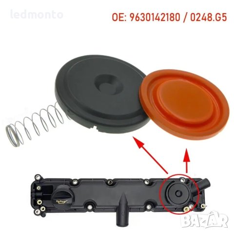 PCV капачка картерни газове за Fiat Alfa 1.9D 93184455  93178491, снимка 4 - Части - 43803293