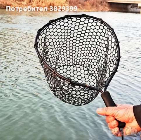 Рибарски Алуминиев Кеп със Силиконена мрежа, снимка 1