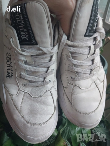 VERSACE Couture Original Size 43-44 Кожени сникърси , снимка 3 - Спортни обувки - 51401990
