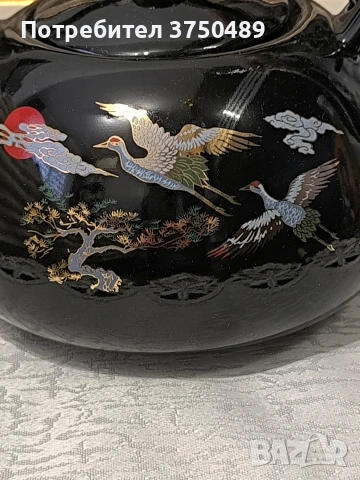 Порцеланов чайник , снимка 2 - Антикварни и старинни предмети - 53190194