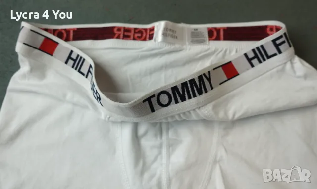 Tommy Hilfiger (made in USA) M мъжки оригинални боксерки, снимка 3 - Бельо - 47740985