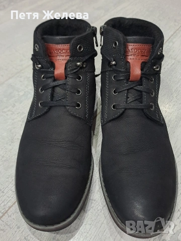 Мъжки обувки от естествена кожа LASOCKI -(N41), снимка 3 - Ежедневни обувки - 53155474