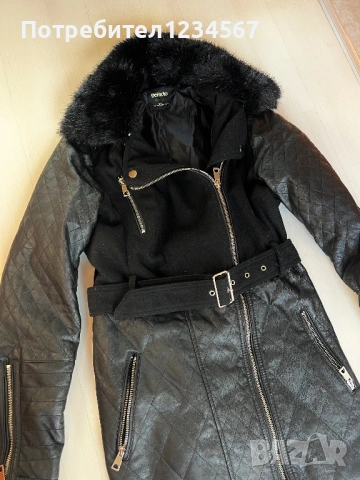 Дамско кожено яке DeFacto, снимка 2 - Якета - 53507161