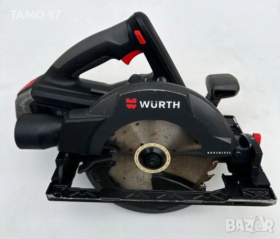 ТОП ОФЕРТА! Wurth AHKS 18-68 Compact - Безчетков ръчен циркуляр 2x18V 5.0Ah, снимка 2 - Други инструменти - 43044215