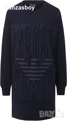 EMPORIO ARMANI Sweatshirt dress - страхотна дамска рокля р-р XS