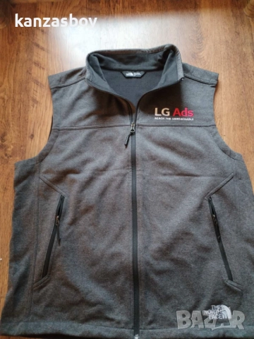 THE NORTH FACE - мъжки СОФТШЕЛ елек КАТО НОВ Л, снимка 4 - Други - 52566142